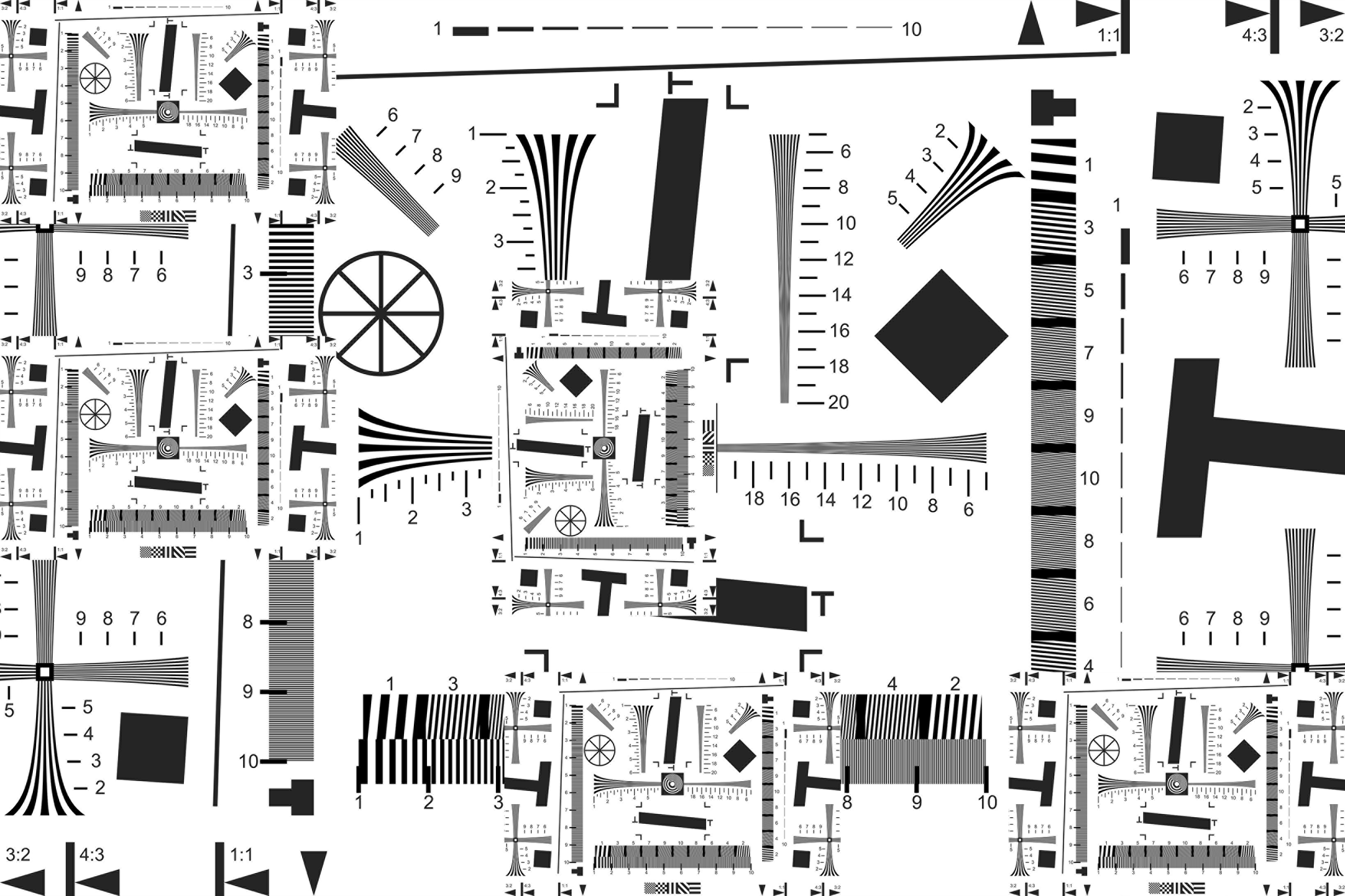 Iso 12233 Test Chart Download